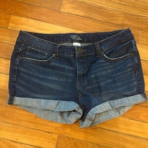 These shorts are so cute. They are from Walmart.